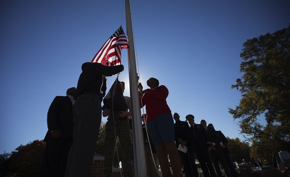 Sunrise on Veterans Day